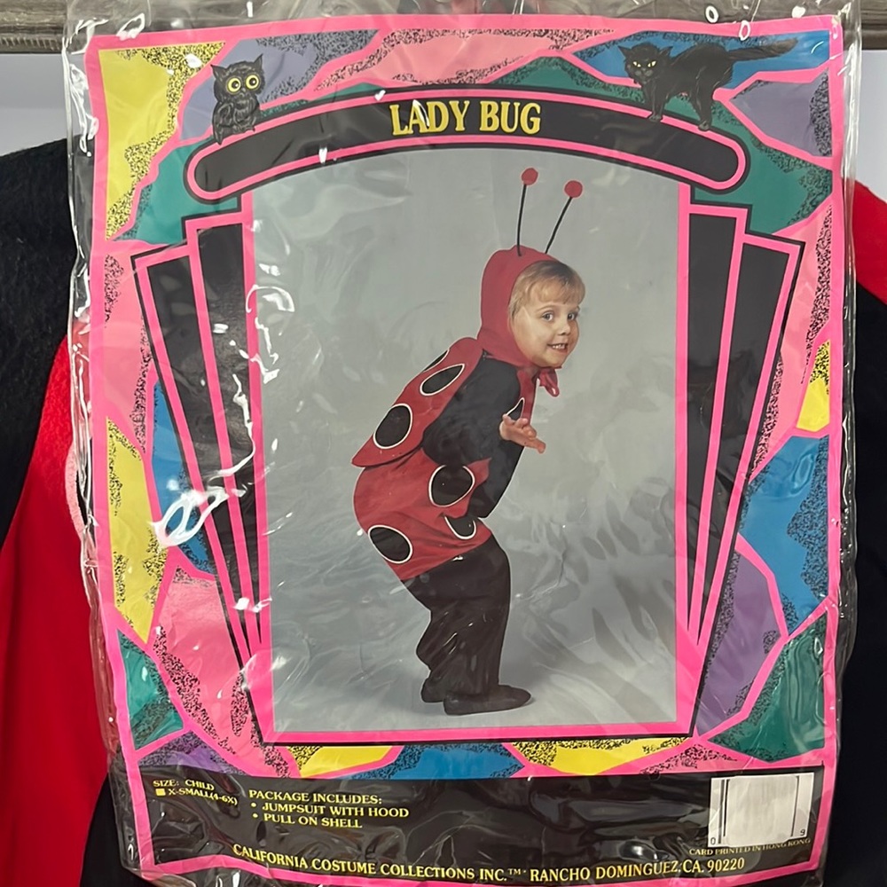 Girls Ladybug Halloween Costume